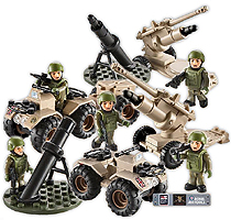 HM Armed Forces Army Mortar and Artillary Set