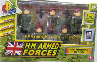 HM Armed Forces Army Paratrooper Multipack