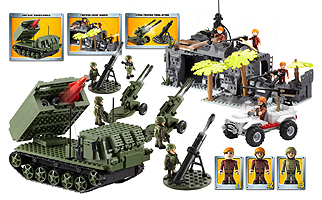 HM Armed Forces Army Infantry and Artillery Mega Set