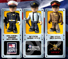 HM Armed Forces Micro Figures Series 3 Super Rare Figures